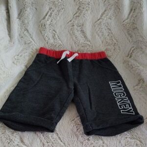 Disney Mickey Kids Shorts with Red Waistband